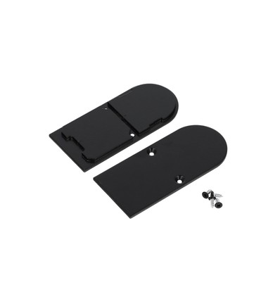 1 stk. Endestykke COMBO30-01A-D9 - Metal, sort