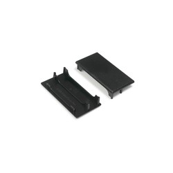 Alu / PVC profiler Endestykke LOWI - Sort