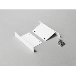Alu / PVC profiler Endestykke PHIL RECESSED - Metal, hvid