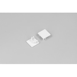 Alu / PVC profiler Endestykke COZY12 - Hvid