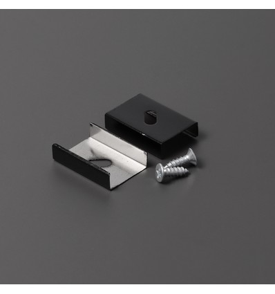 1 stk. Monteringsbeslag S - Sort lakeret