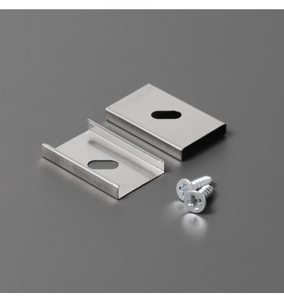 1 stk. Monteringsbeslag U - Rustfrit stål