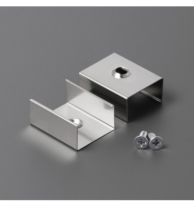 1 stk. Monteringsbeslag U4 - Undersænket, rustfrit stål