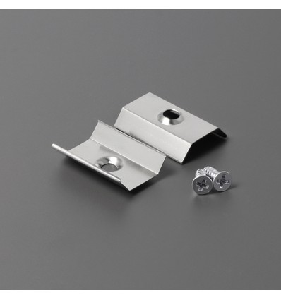 1 stk. Monteringsbeslag U6 - Undersænket, rustfrit stål