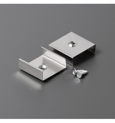 1 stk. Monteringsbeslag U7 - Undersænket, rustfrit stål