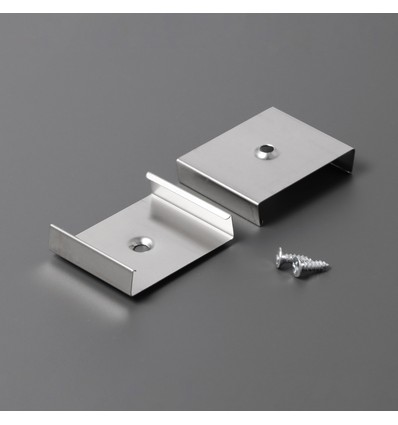 1 stk. Monteringsbeslag U9 - Undersænket, rustfrit stål