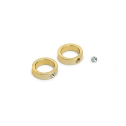 LED strip Holder PEN8 -  ring, messing