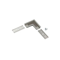 LED strip Profilsamler GROOVE14 90DEG - Anodiseret