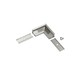 Profilsamler CORNER10 90DEG - Anodiseret