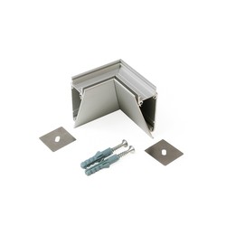 LED strip Profilsamler WALLE12 90DEG - Anodiseret