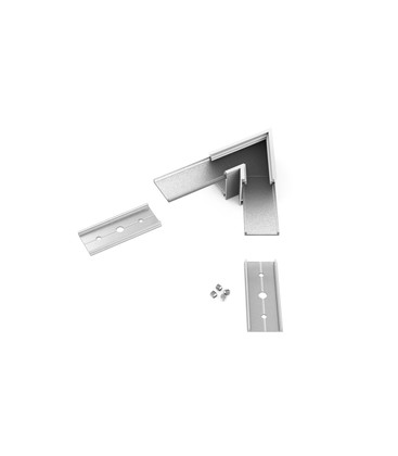 Profilsamler LINEA20 60DEG - Anodiseret Profilsamler LINEA20 60DEG - Anodiseret