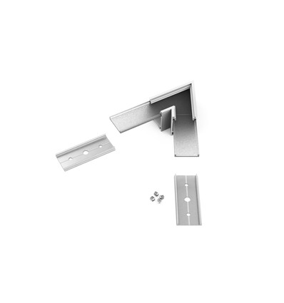 Profilsamler LINEA20 60DEG - Anodiseret