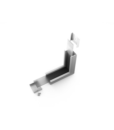 Profilsamler VARIO30-07 90DEG -  op / ned, anodiseret