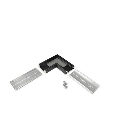Profilsamler SURFACE14 90DEG - Sort anodiseret