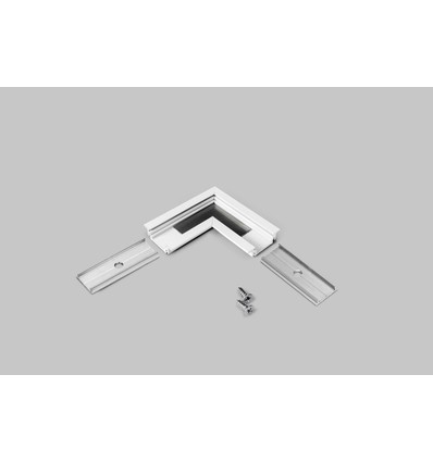 Profilsamler GROOVE10 90DEG - Hvid lakeret