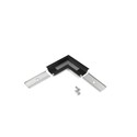 Profilsamler GROOVE10 90DEG - Sort anodiseret