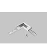Profilsamler CORNER10 90DEG - Hvid lakeret