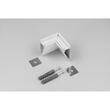 Profilsamler WALLE12 90DEG - Hvid lakeret