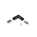 Profilsamler UNI12 90DEG - Sort anodiseret