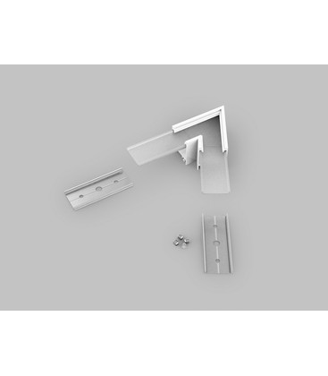 Profilsamler LINEA20 60DEG - Hvid lakeret