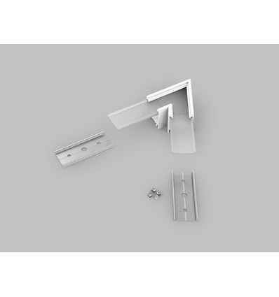 Profilsamler LINEA20 60DEG - Hvid lakeret