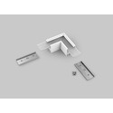 Profilsamler LINEA20 90DEG - Hvid lakeret
