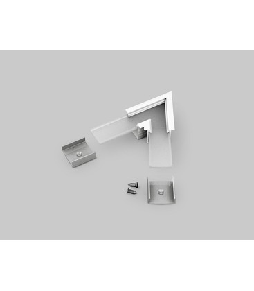 Profilsamler LINEA-IN20 60DEG - Hvid lakeret