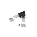 Profilsamler LINEA-IN20 60DEG - Sort anodiseret