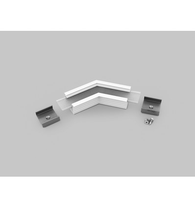 Profilsamler LINEA-IN20 135DEG - Hvid lakeret