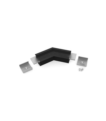 Profilsamler LINEA-IN20 135DEG - Sort anodiseret