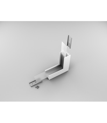 Profilsamler VARIO30-02 90DEG -  op / ned, hvid lakeret