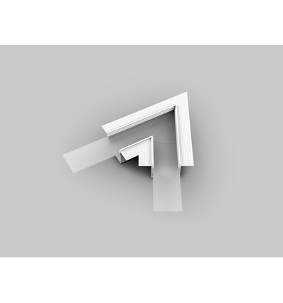 Profilsamler VARIO30-05 60DEG - Hvid lakeret