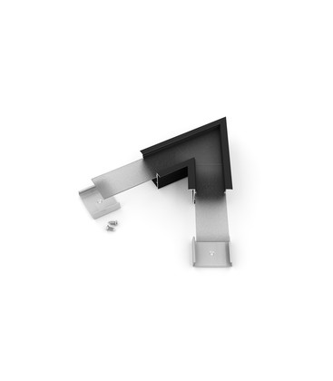 Profilsamler VARIO30-07 60DEG - Sort anodiseret