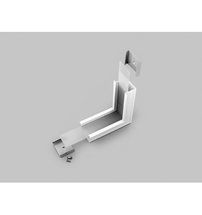 Profilsamler VARIO30-07 90DEG - op / ned, hvid lakeret