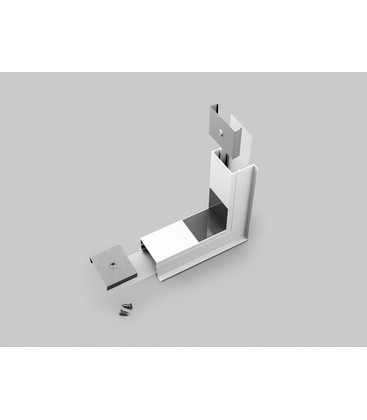 Profilsamler VARIO30-07 270DEG - op / ned, hvid lakeret Profilsamler VARIO30-07 270DEG - op / ned, hvid lakeret