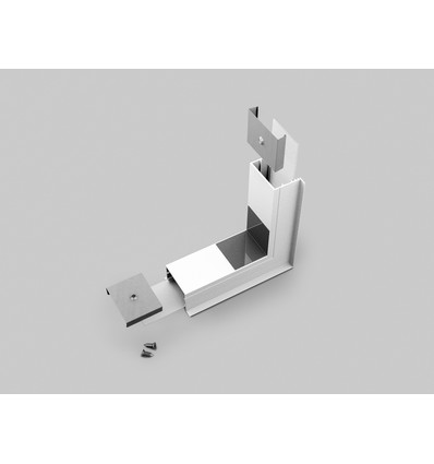 Profilsamler VARIO30-07 270DEG - op / ned, hvid lakeret