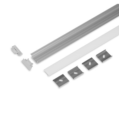 2m sæt GROOVE14.V2 + C3 CLICK - Anodiseret