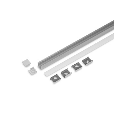 2m sæt SMART10 + C2 CLICK - Anodiseret