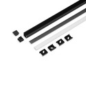 2m sæt SMART10 + C2 CLICK - Sort anodiseret