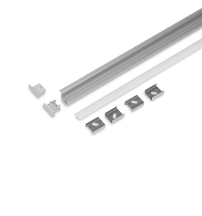 2m sæt SMART-IN10 + C2 CLICK - Anodiseret