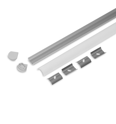 2m sæt QUARTER10 + D CLICK - Anodiseret