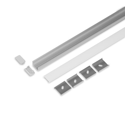 2m sæt UNI14 + C3 CLICK - Anodiseret