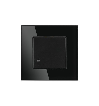 Vægmonteret mikrobølgesensor - Sort, til indbygning, Max 300W