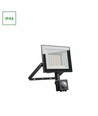 30W projektør med sensor - IP44, Sort, arbejdslampe, PIR sensor
