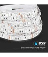 5m 11W/m rød/grøn/blå/gul LED strip - 60 LED pr. meter, vælg kulør