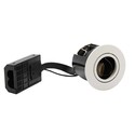 LEDlife indbygningsspot Inno88 - GU10, mat hvid, IP44, godkendt i isolering