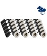 20 stk. GU10 indbygningsspot Inno88 Udendørs - Hvid, IP44, godkendt i isolering