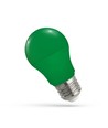 E27 4,9W Grøn LED pære - A50, Matteret
