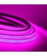5m 8W/m AnyCut Neon Flex 10x10 Lilla/Pink LED strip - 12V DC, Lilla/Pink, Ingen klippeafstand