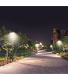 V-Tac 120W rund LED gadelampe - Ø60mm, IP65